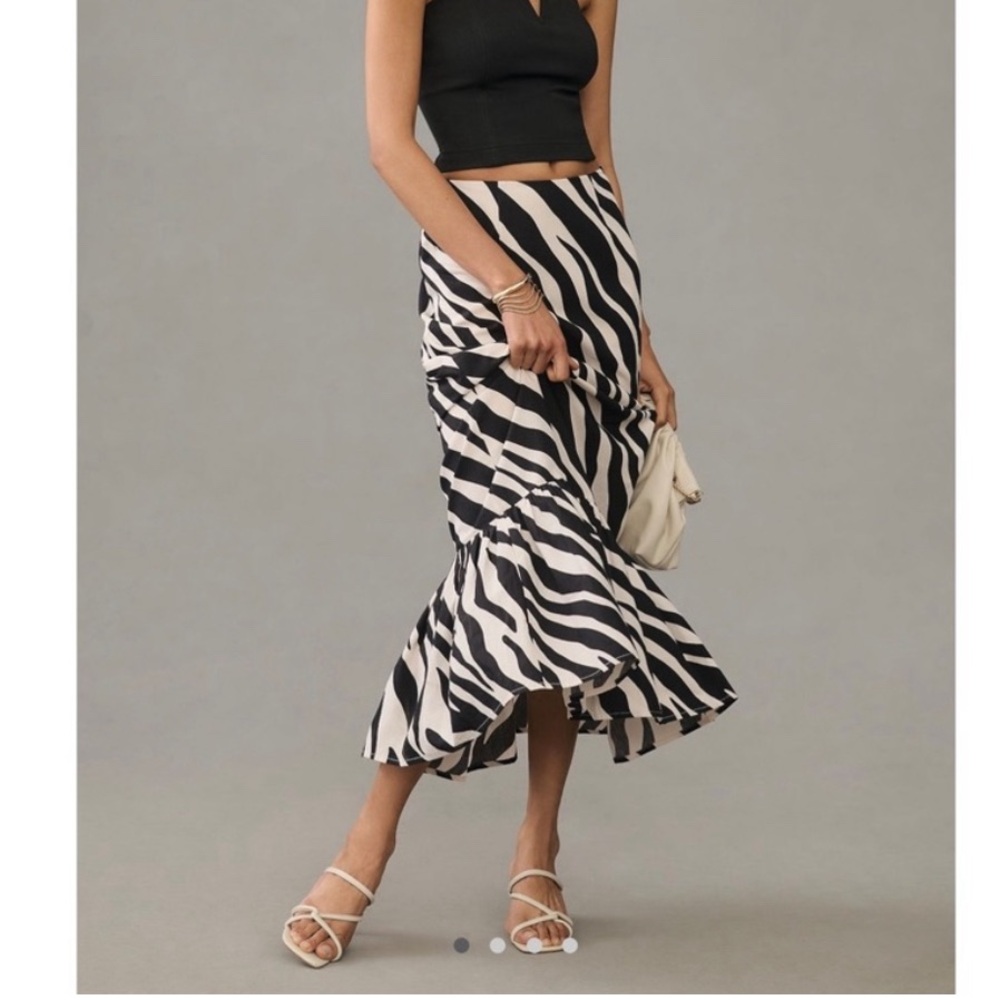WORN ONCE Anthropologie maxi skirt